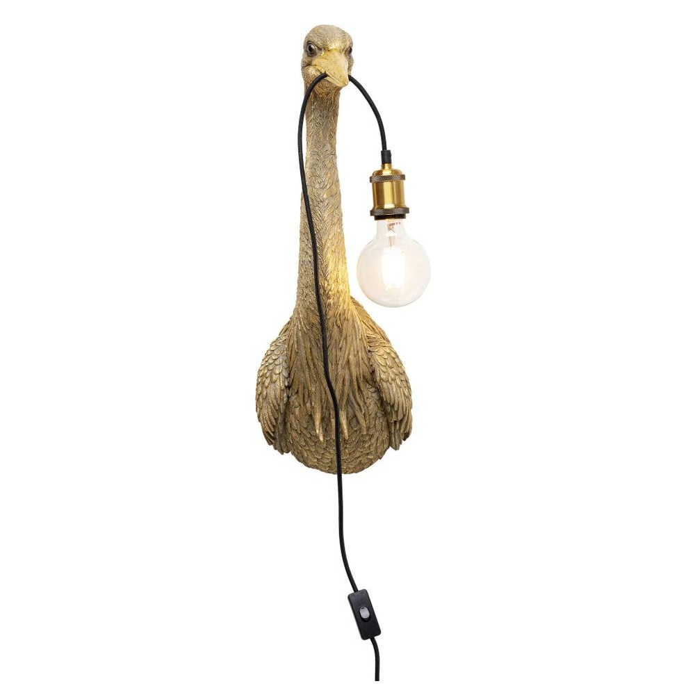 Настенный светильник KARE Wandleuchte Animal Heron 52299