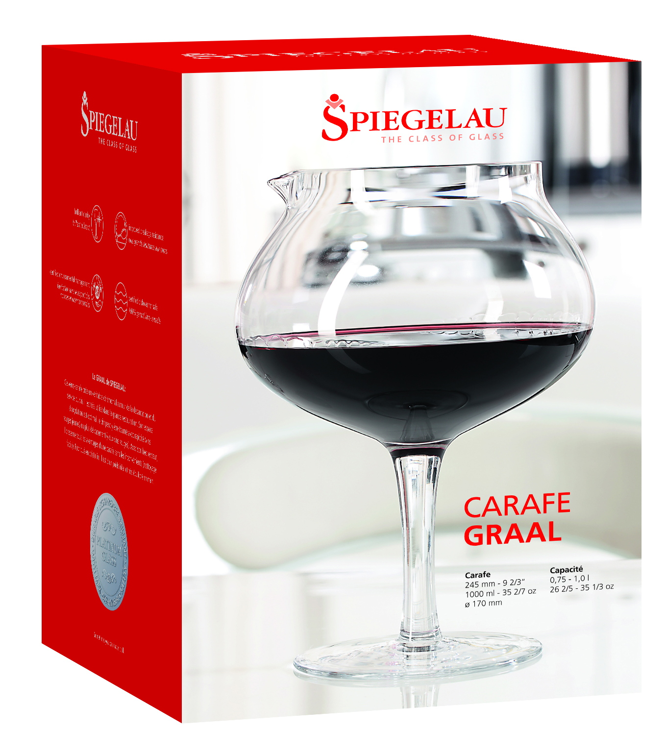 Декантер для вина Spiegelau Graal Decanter 5250250