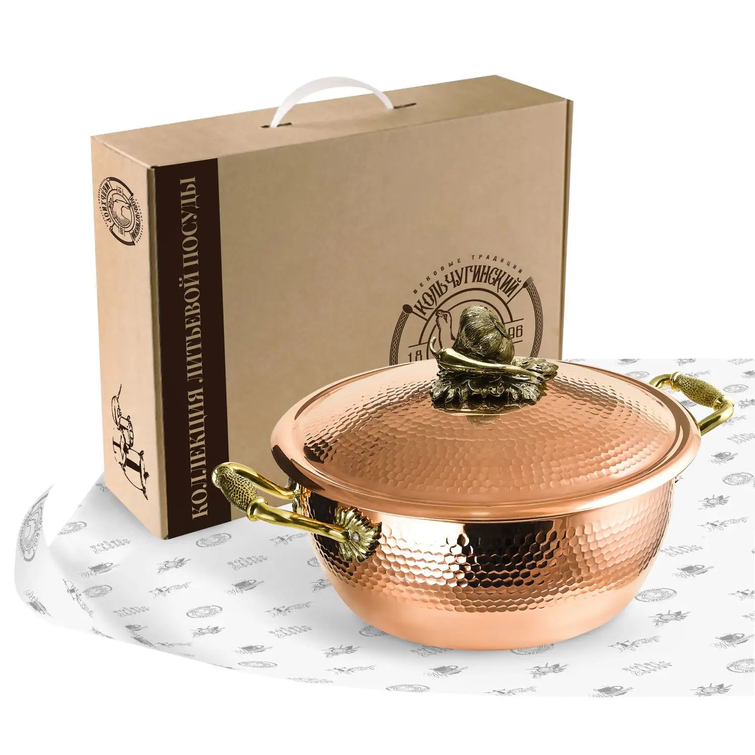 Кастрюля с крышкой Кольчугинский Мельхиор KM111794