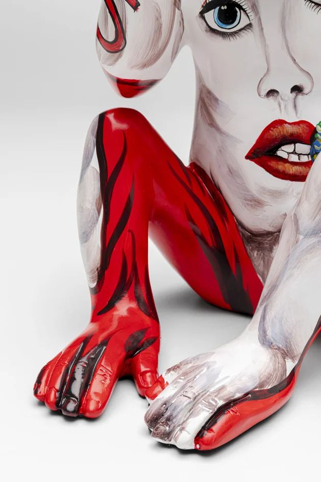 Фигурка KARE Deko Figur Graffiti Monkey Rot 56826