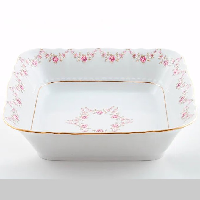 Салатник квадратный Leander Sonata Květinová Nálada 07111422-0158