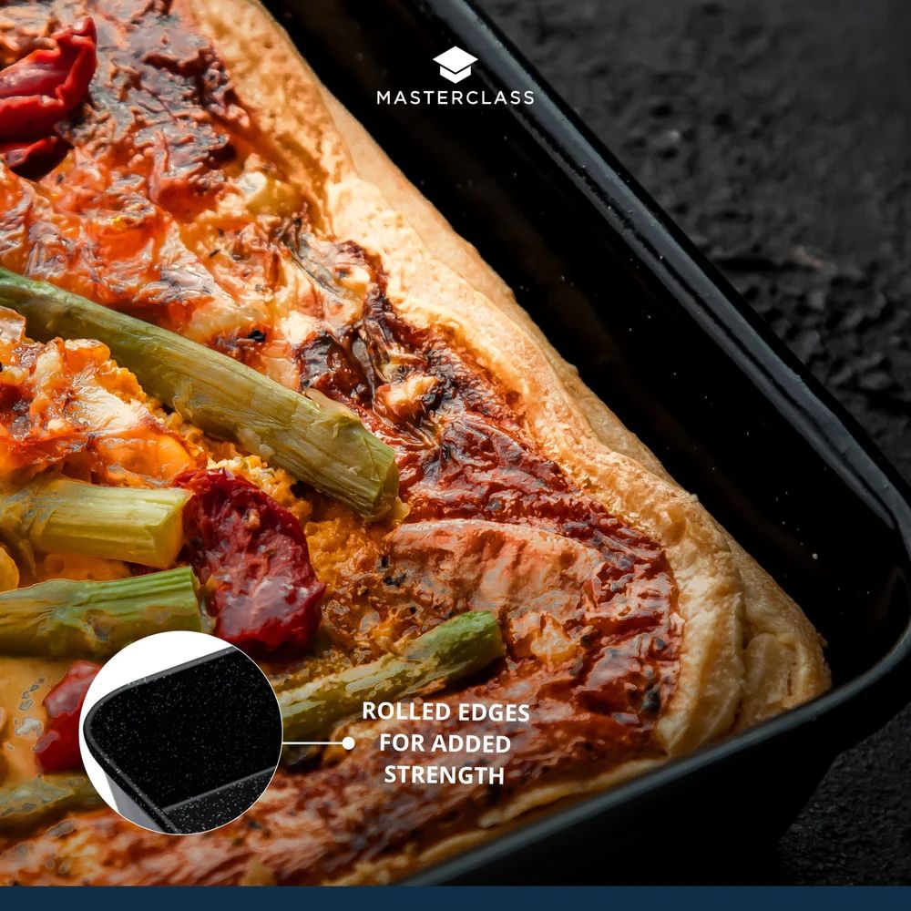 Форма для запекания KitchenCraft MasterClass Vitreous Enamel Roasting Pan MCVITHB1