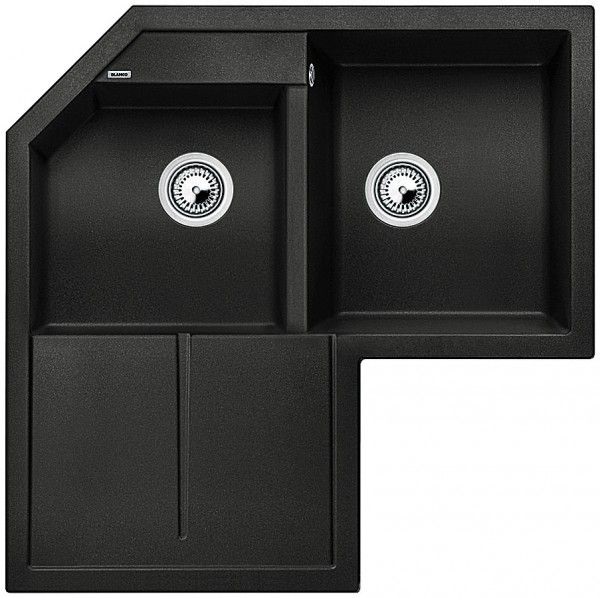 Кухонная мойка Blanco Metra 9E Silgranit Anthracite 515576