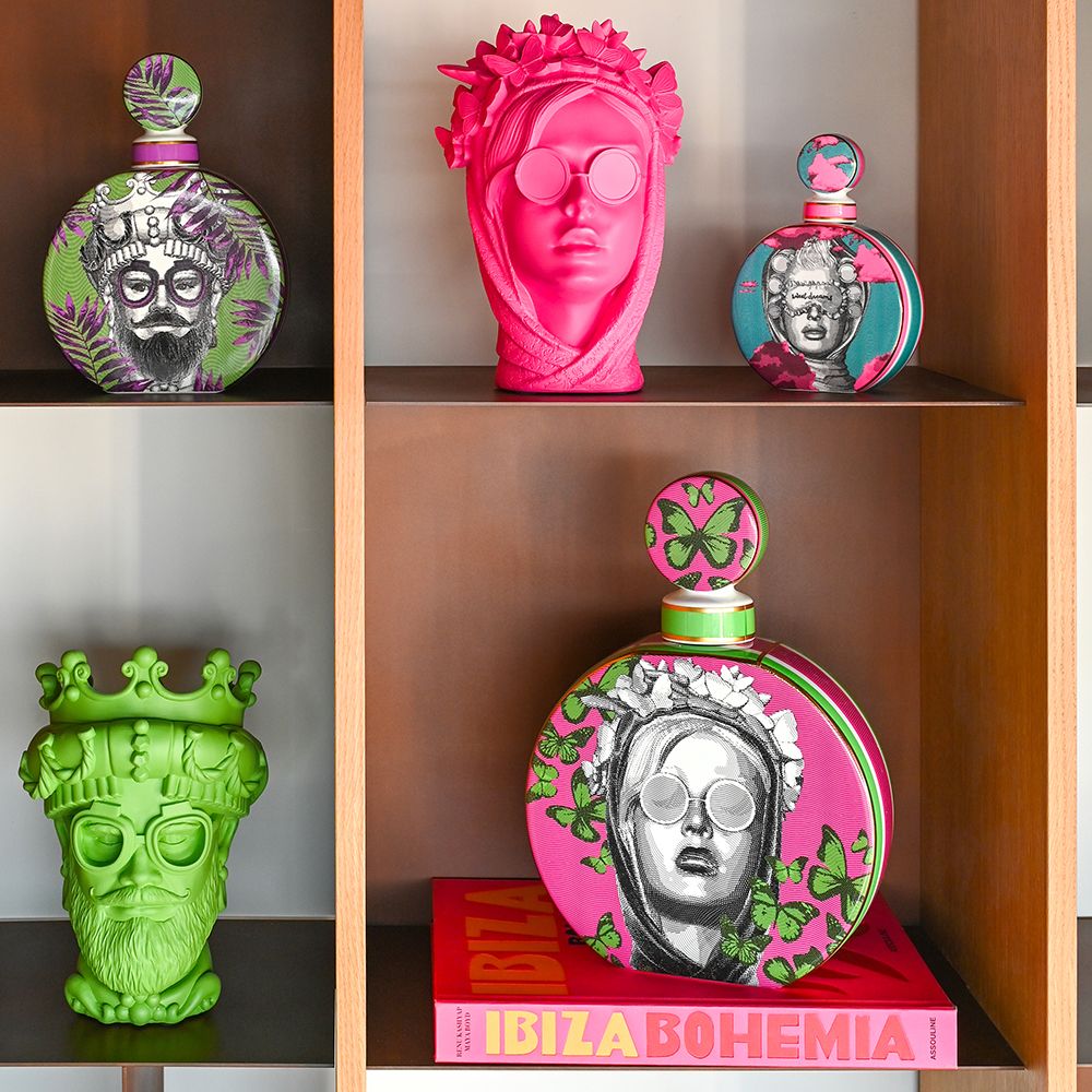 Вазочка для диффузора Baci Milano L'Irriverente Midi Sagrada Familia Diffuser Bottle SMIDI.SAG01