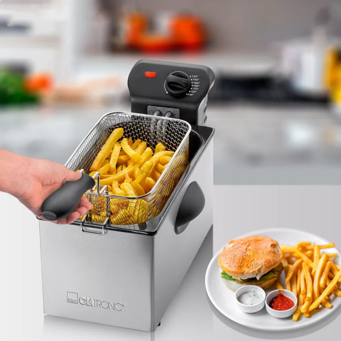 Фритюрница Clatronic FR 3586 inox