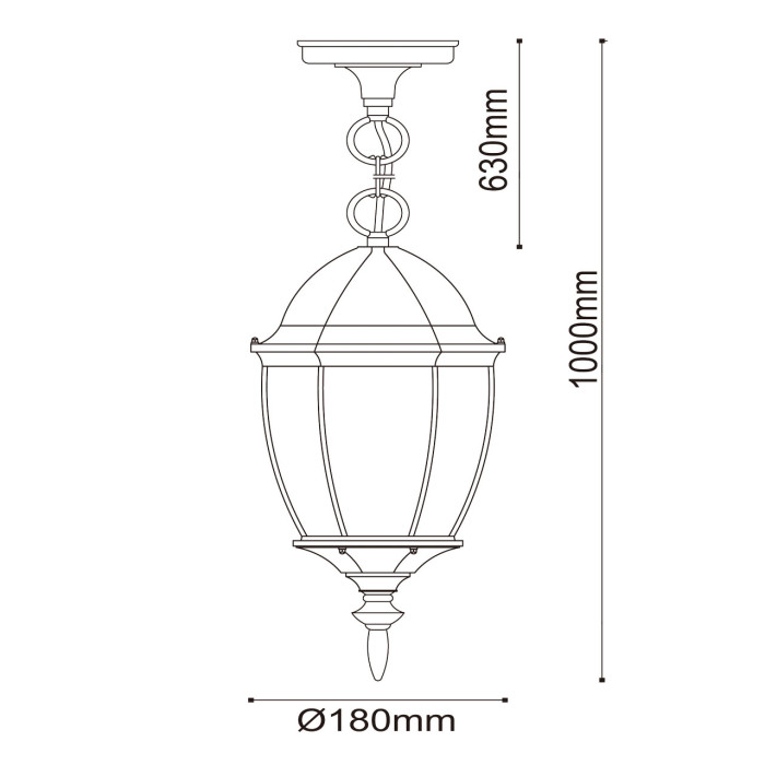 Подвесной светильник De Markt Fabur Pendant Lamp 804010401