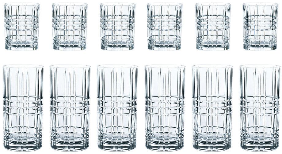 12 стаканов Nachtmann Highland Square Barware Set 101754