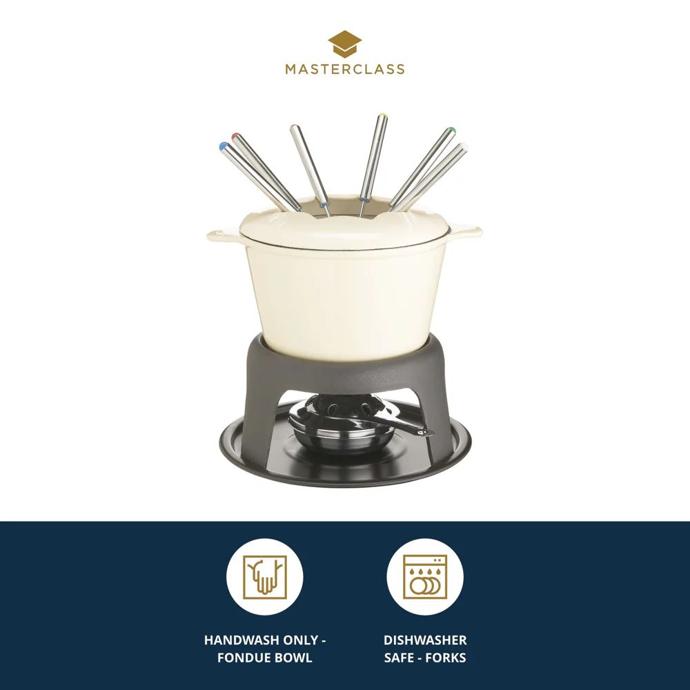 Набор для фондю KitchenCraft MasterClass Cream Fondue Set KCFONDUEBEI