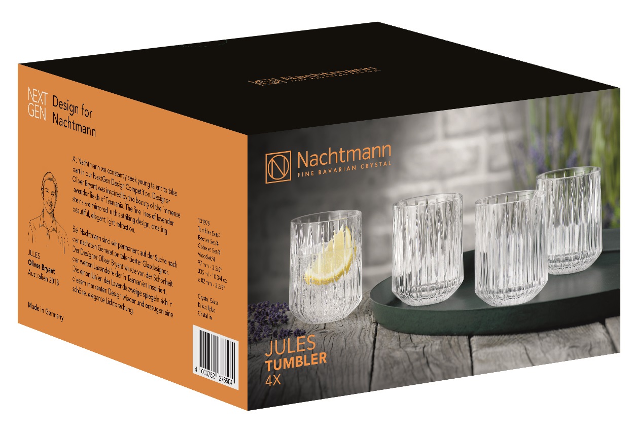 4 стакана для виски Nachtmann Jules Tumbler Set 101979