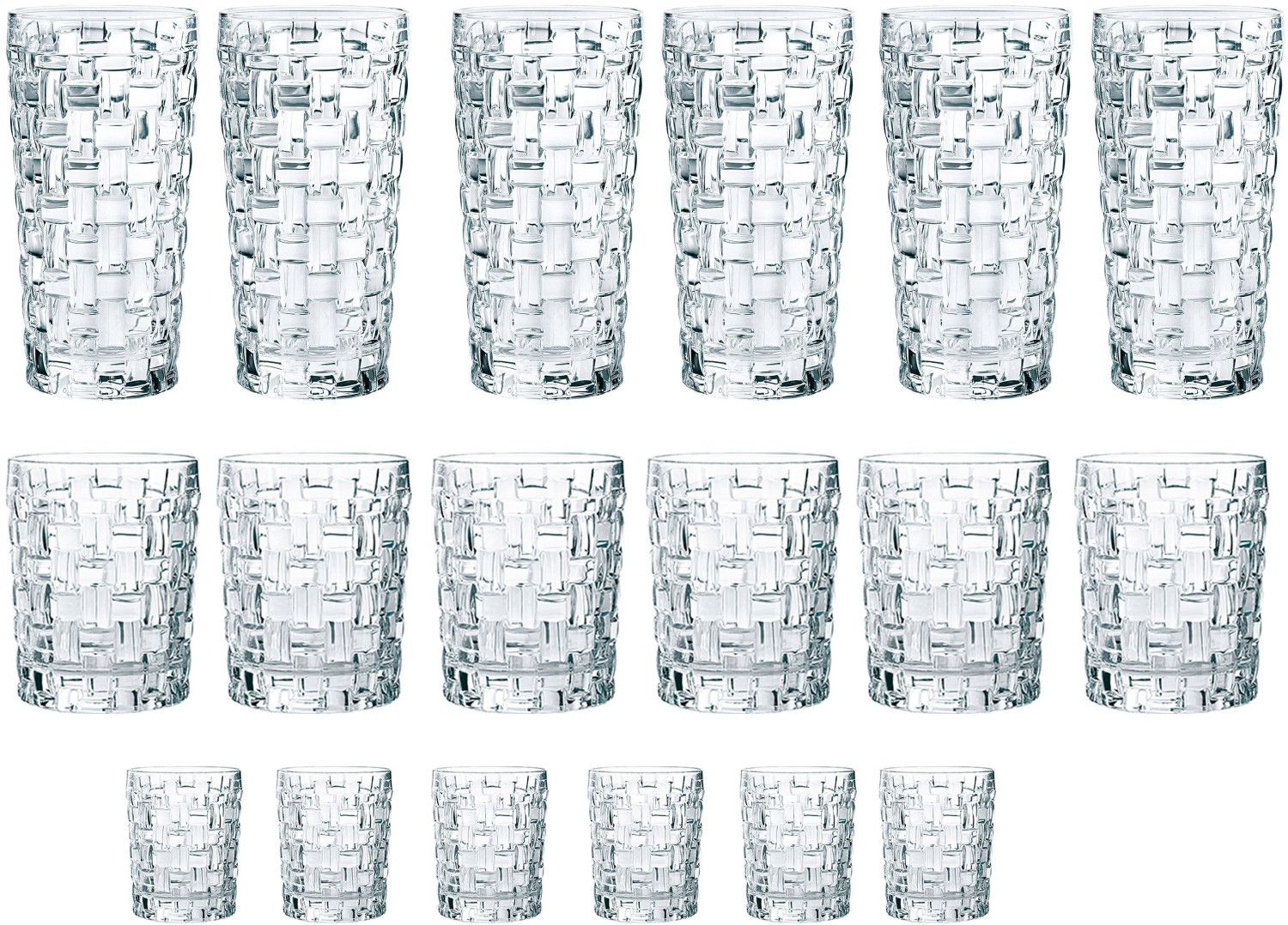 18 стаканов Nachtmann Bossa Nova Tumbler Set 103000