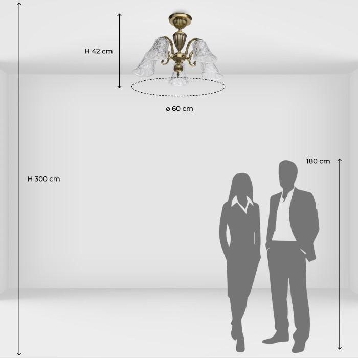 Люстра потолочная MW-Light Ariadne Ceiling Chandelier 450019105