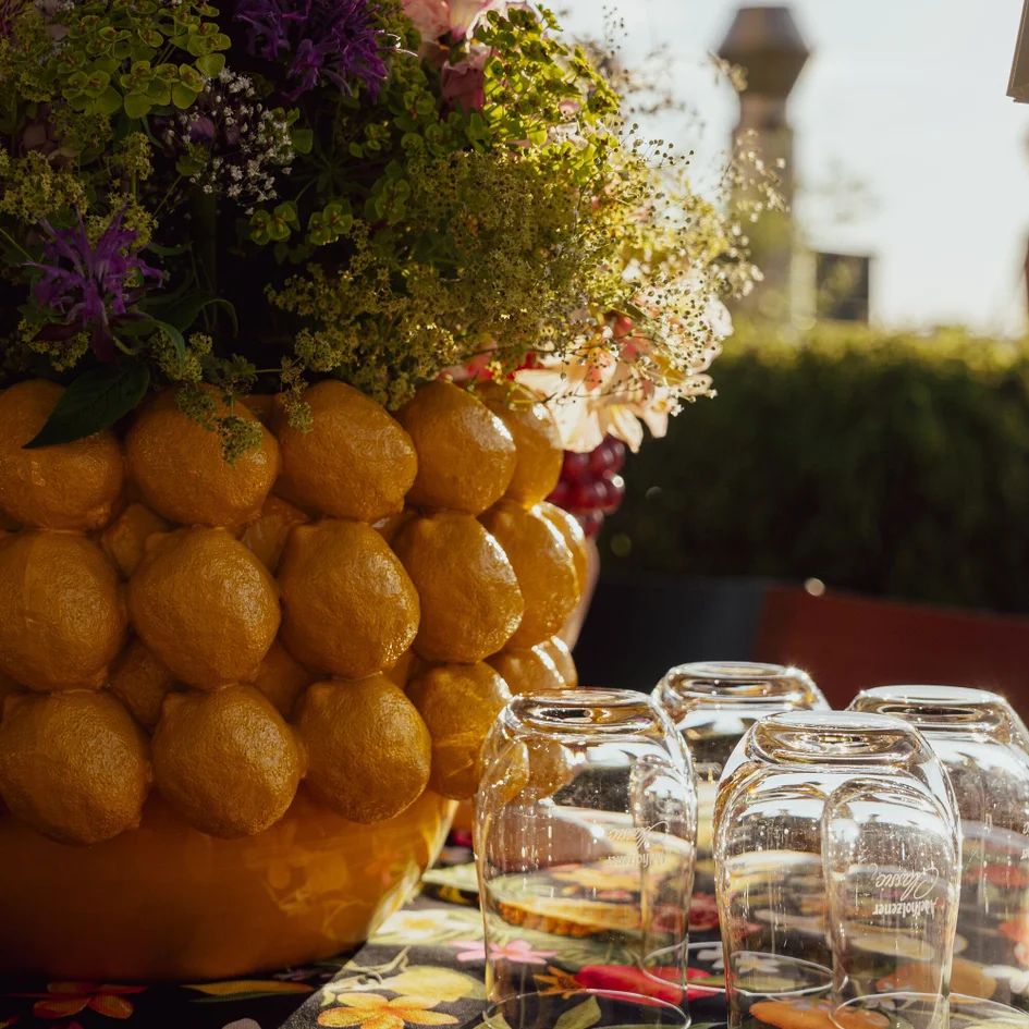 Кашпо KARE Deko Übertopf Lemon Juice 54727