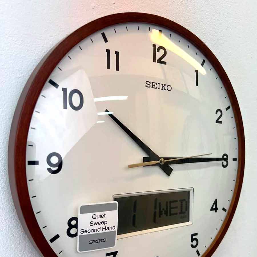 Настенные часы Seiko Quartz Wall Clock QXL008BN