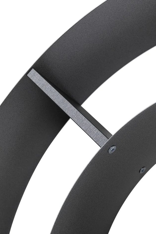 Полка KARE Wandregal Snail Silver grau 70755