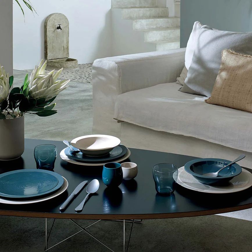 Тарелка суповая Degrenne Bahia Bleu de Roche 230967