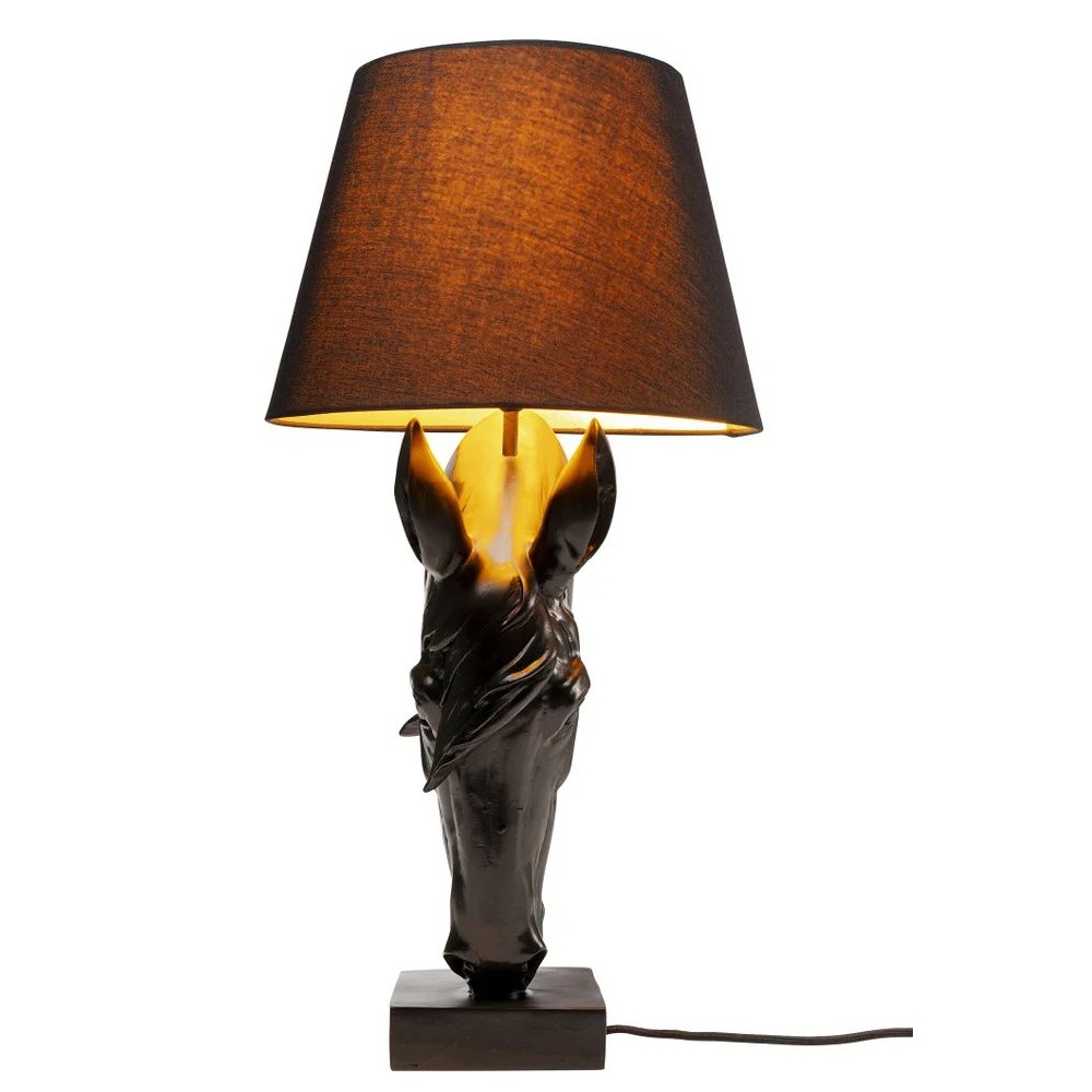 Настольная лампа KARE Tischleuchte Horse Head 56860