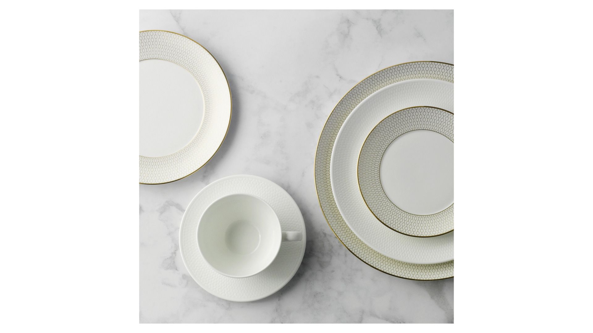 Тарелка обеденная Wedgwood Gio Gold Dinner Plate 40007539