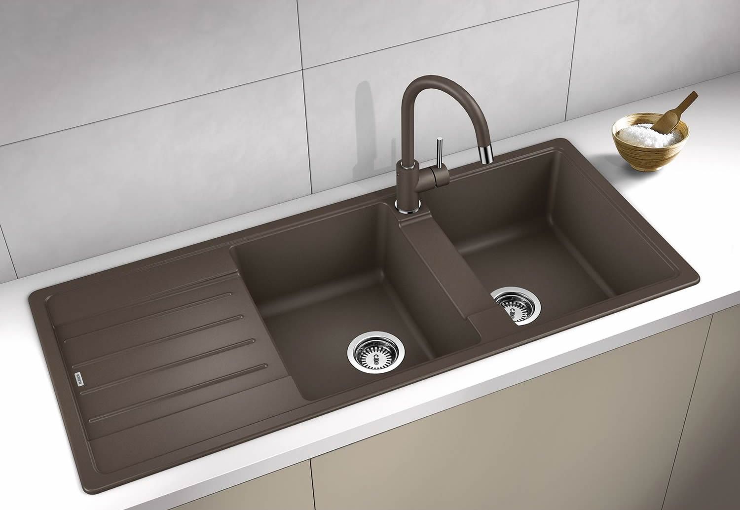 Кухонная мойка Blanco Legra 8S Silgranit Black 526088