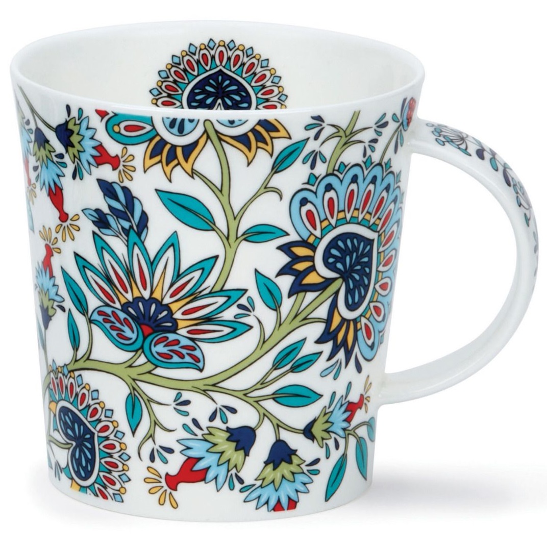 Кружка Dunoon Lomond White Floral Pattern 78587453