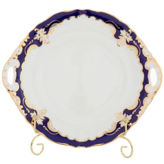 Тарелка для торта Leander Sonata Kobaltový Ornament 07111027-1357