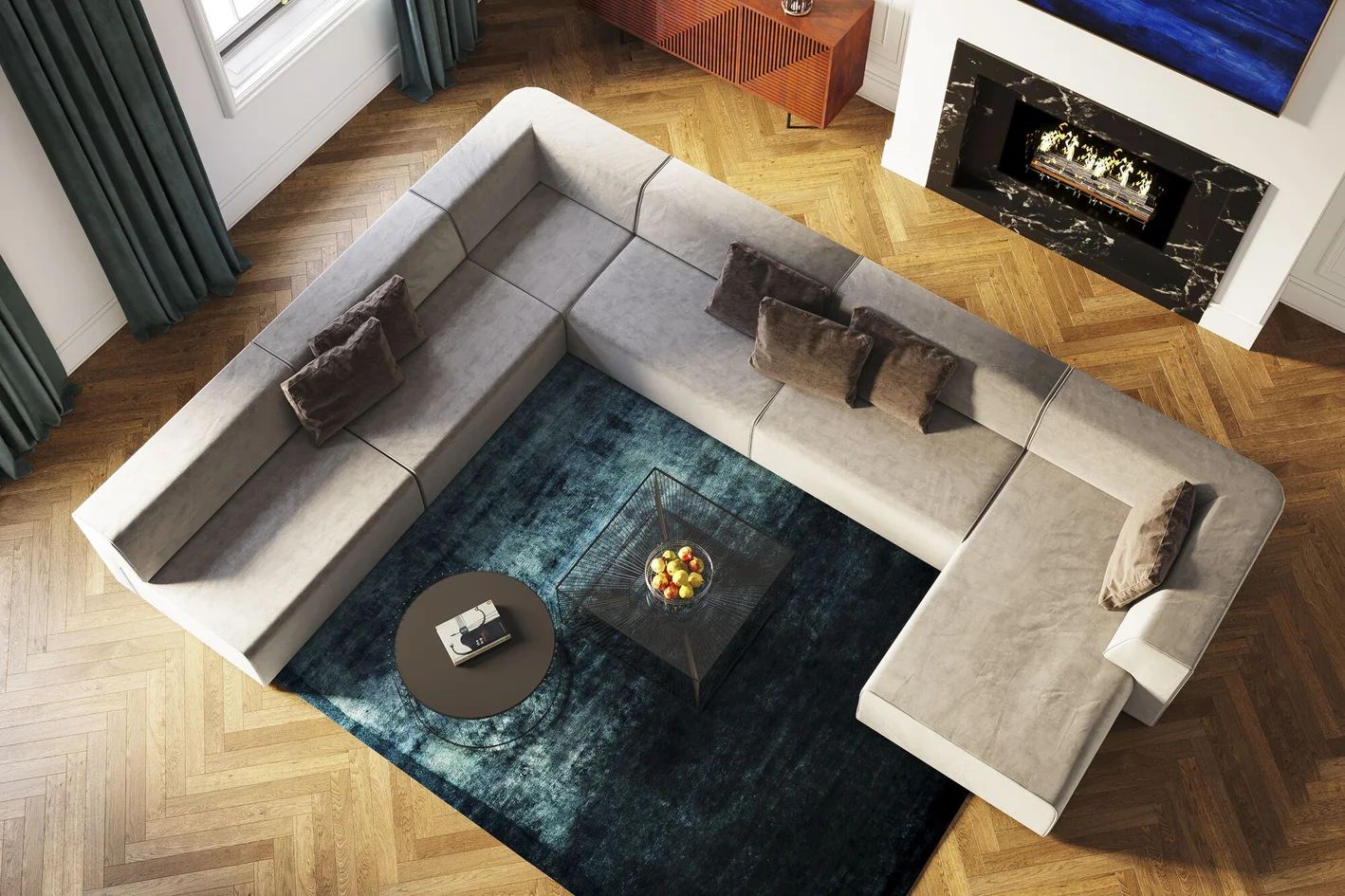 Ковер KARE Teppich Cosy Ocean 52203