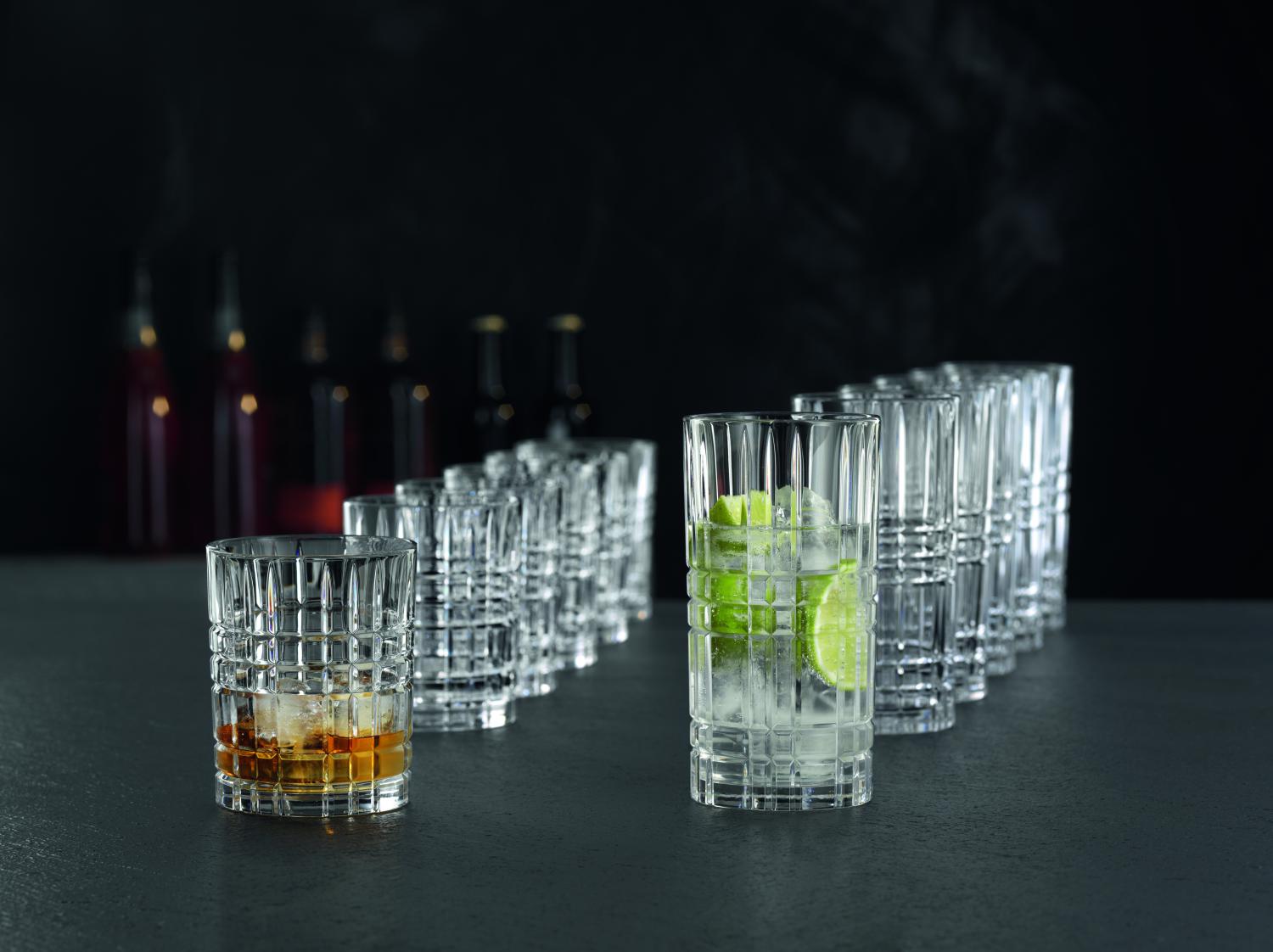 12 стаканов Nachtmann Highland Square Barware Set 101754