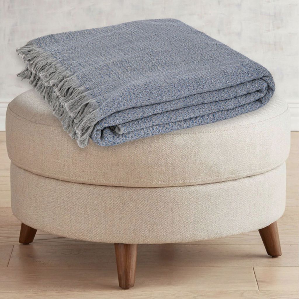 Плед Servalli Popano Cotone Plaid Grigio SRV/441259