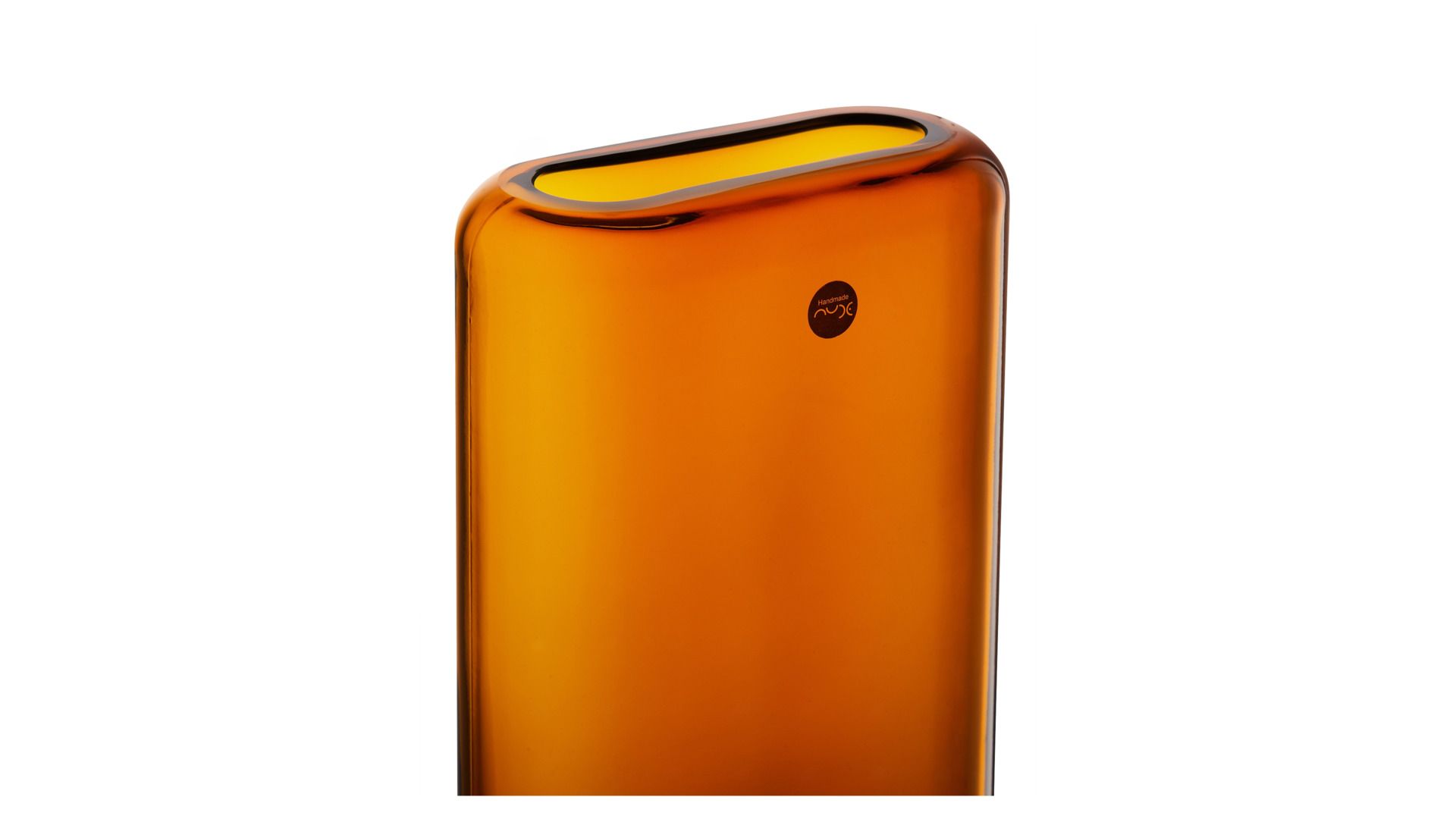 Ваза Nude Glass Layers Vase Tall Amber 1095746