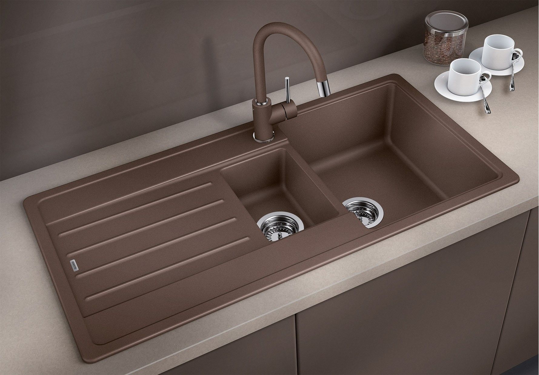 Кухонная мойка Blanco Legra 6S Silgranit Black 526086