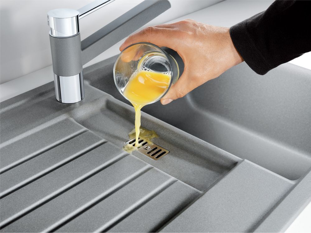 Кухонная мойка Blanco Zia 45S Silgranit Anthracite 514732