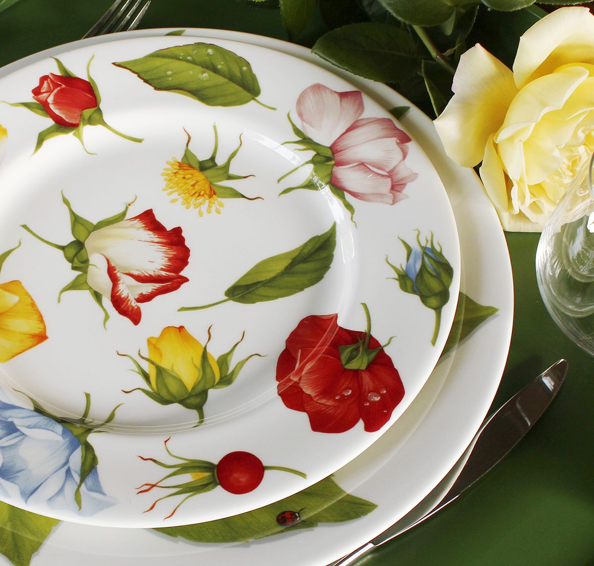 Тарелка обеденная Taitù Romantica Piatto Piano 2-10