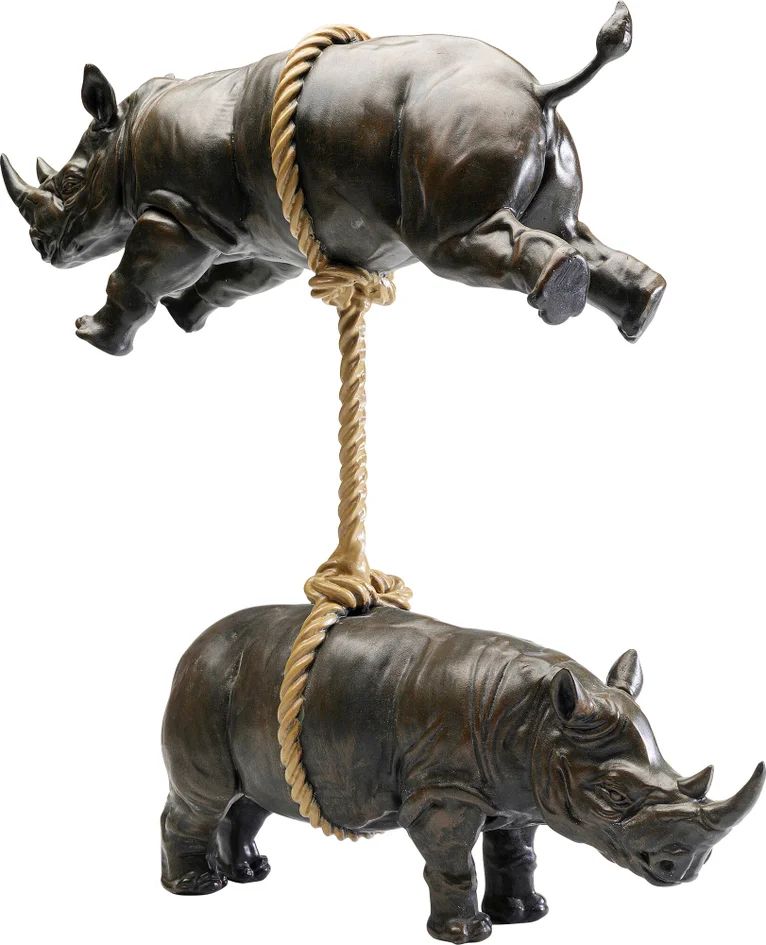 Фигурка KARE Deko Figur Artistic Rhino 56258