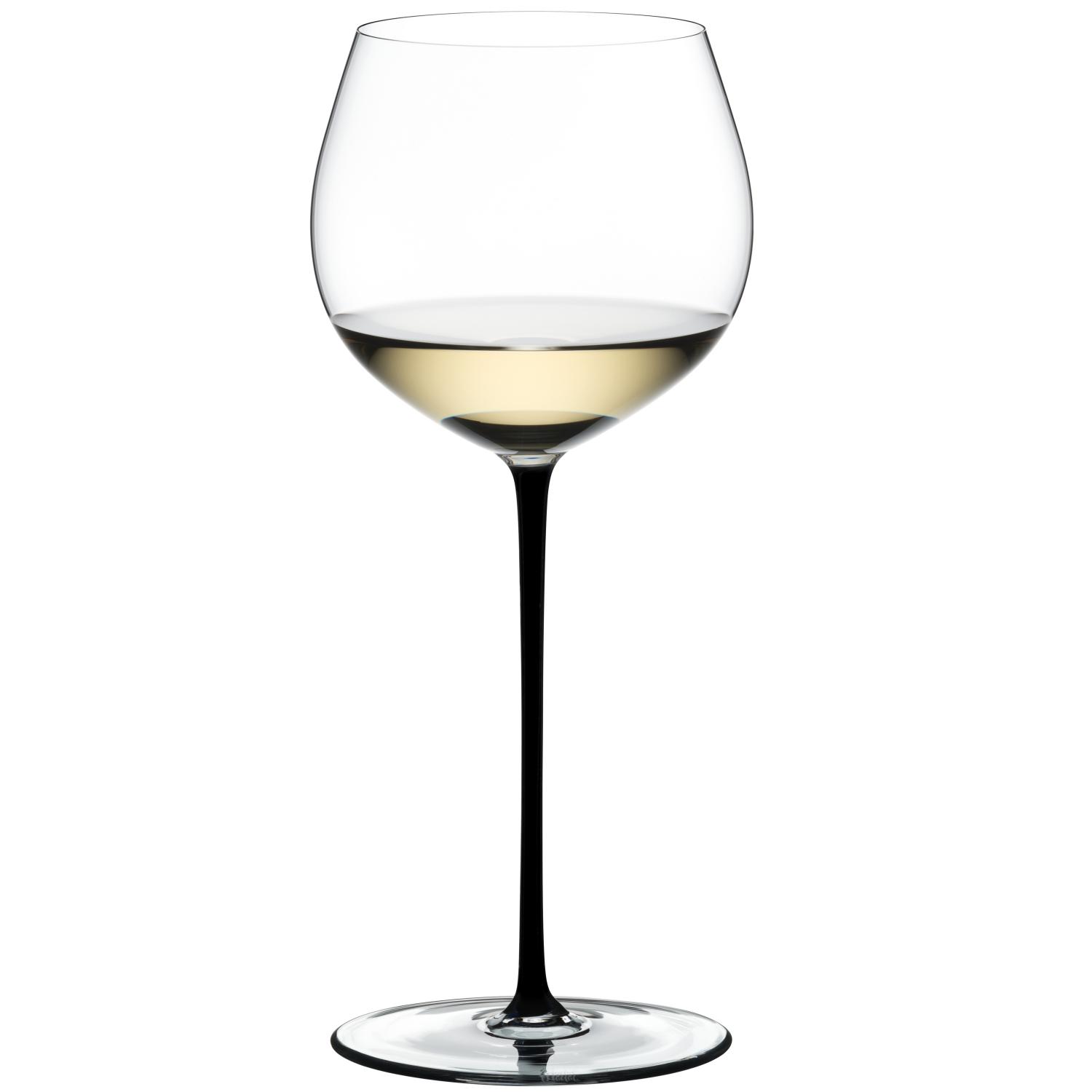 Бокал для белого вина RIEDEL Fatto A Mano Oaked Chardonnay Black 620 мл (арт. 4900/97B)