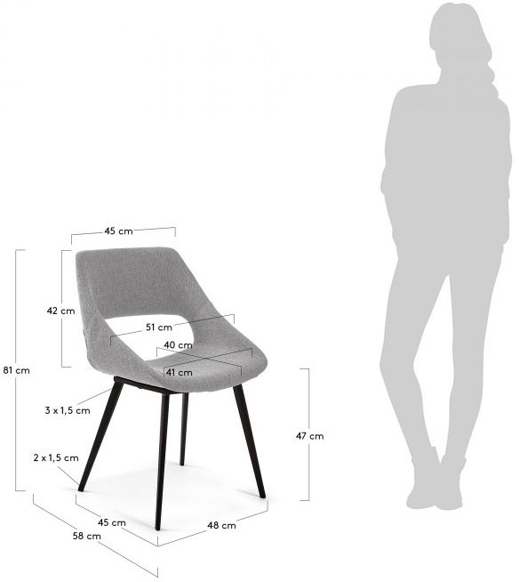 Стул La Forma Hest Silla LF-068852