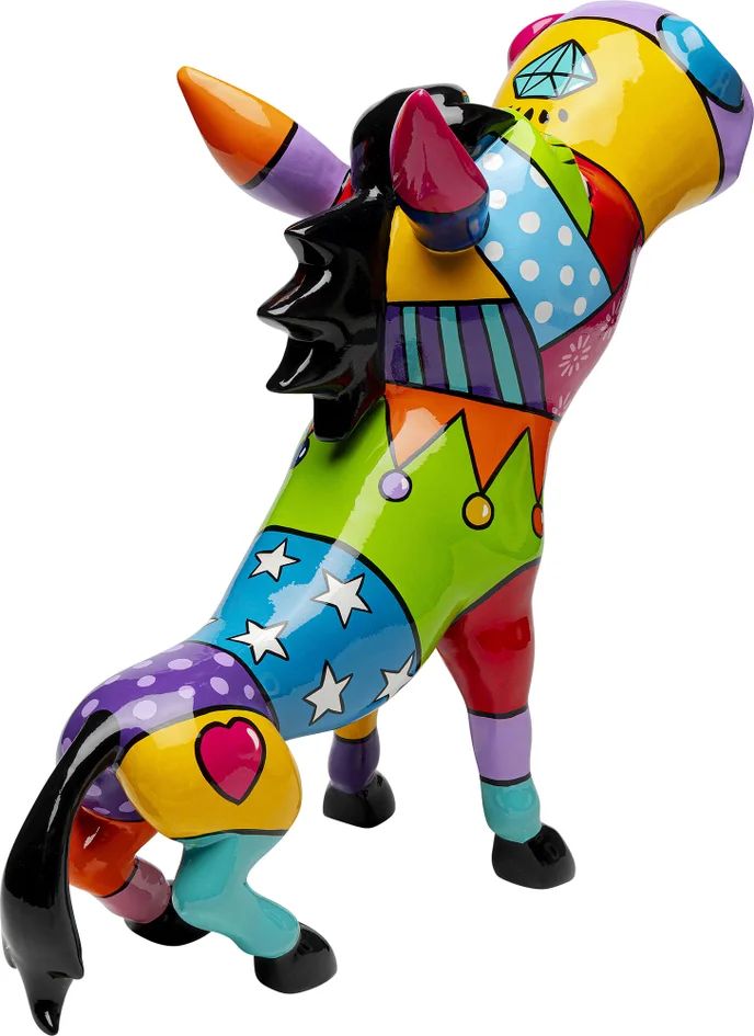 Фигурка KARE Deko Figur Donkey Patchwork 56039
