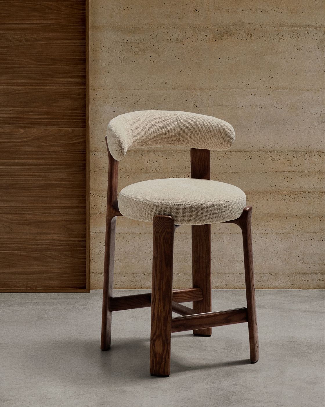 Полубарный стул La Forma Granite Silla de media silla LF-301957