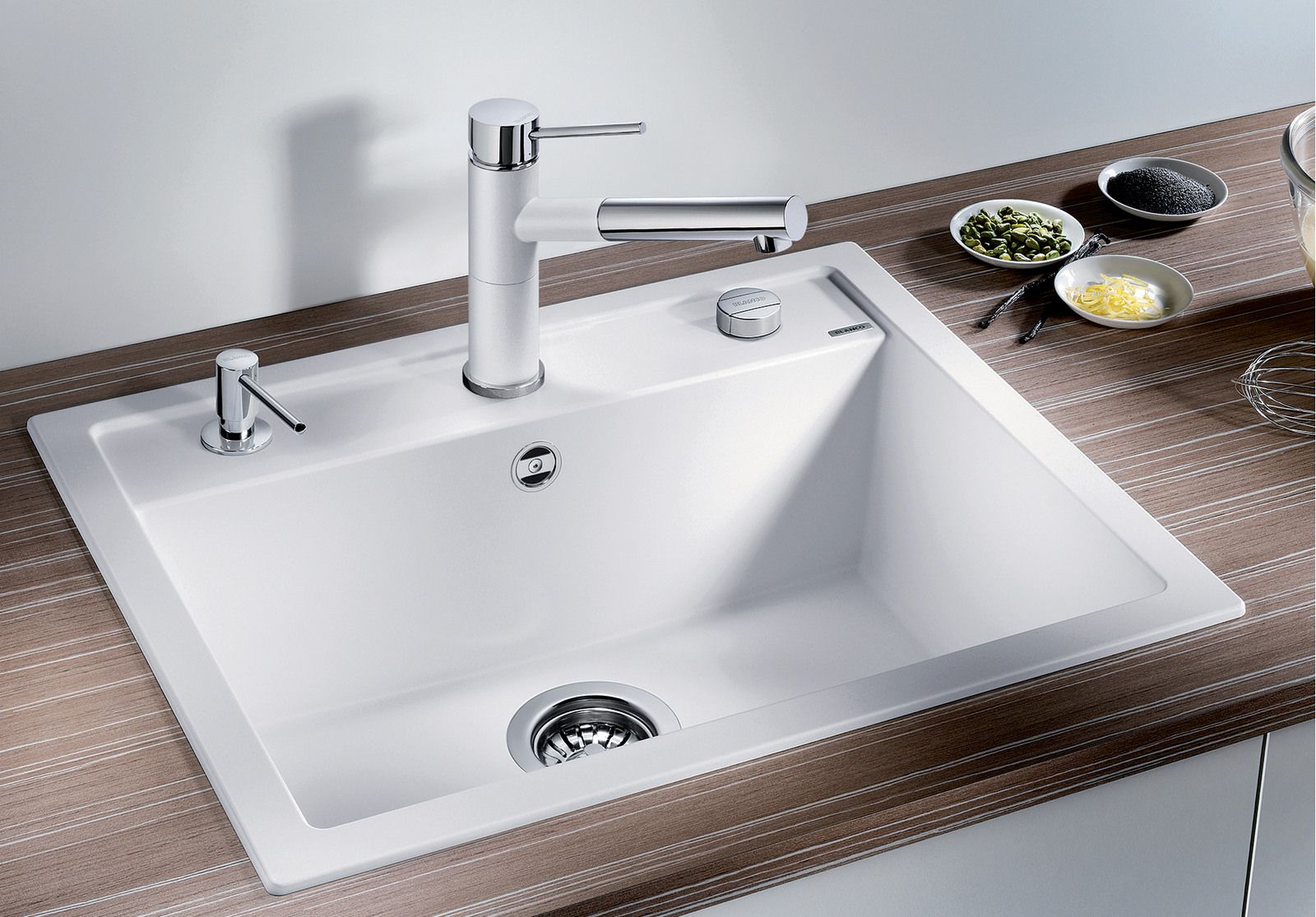 Кухонная мойка Blanco Dalago 6 Silgranit White 514199