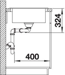 Кухонная мойка Blanco Legra 8S Silgranit White 523165