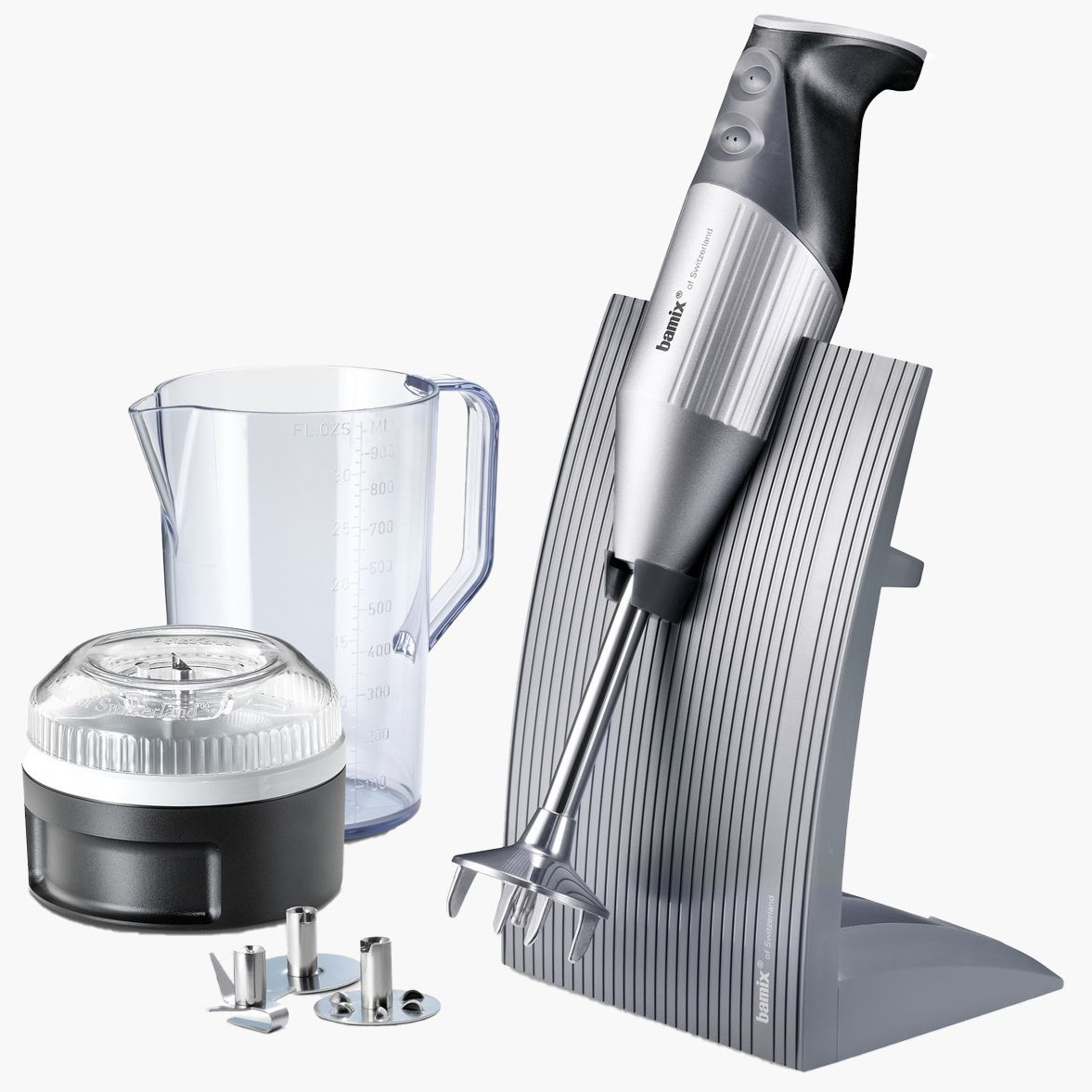 Блендер погружной Bamix M200 SwissLine Silver Blender