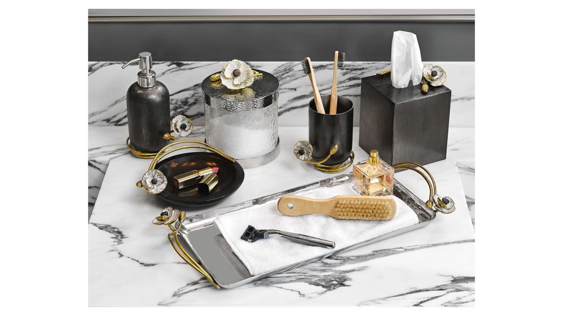 Чаша Michael Aram Anemone Trinket Tray 175031