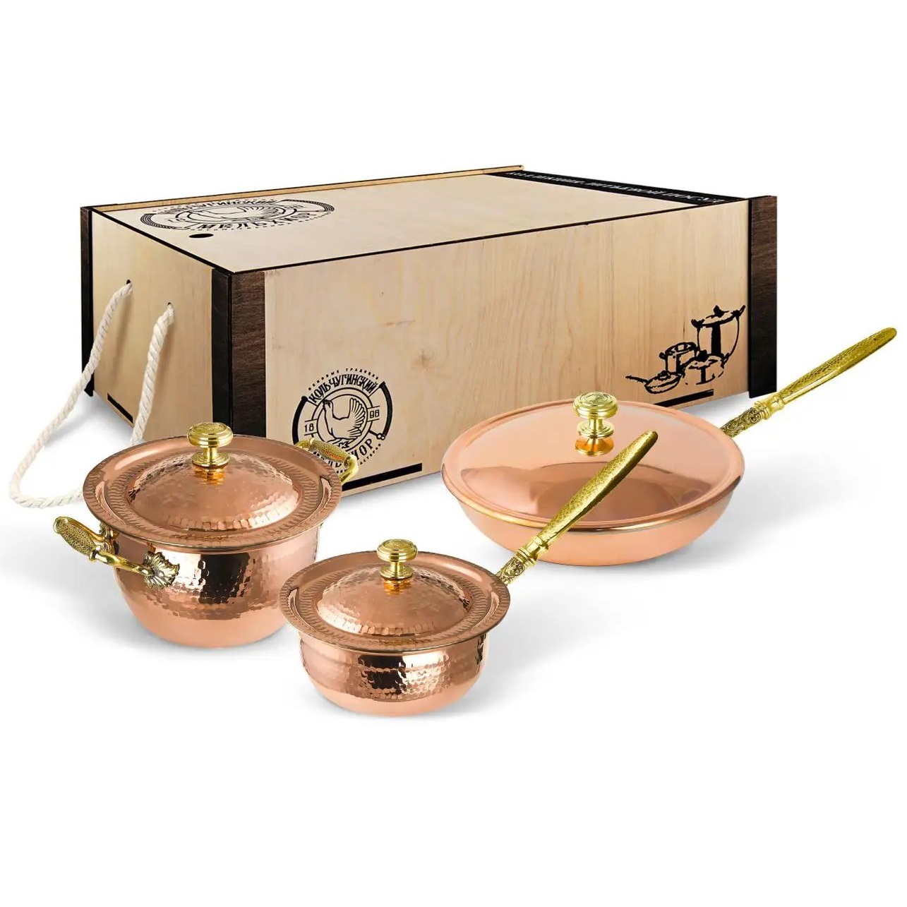Набор посуды Кольчугинский Мельхиор KM111751