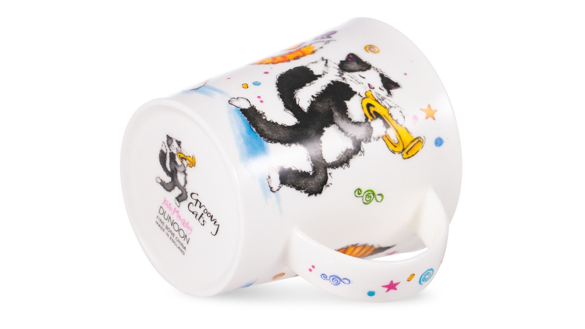 Кружка Dunoon Lomond Musical Cats Mug 78587262