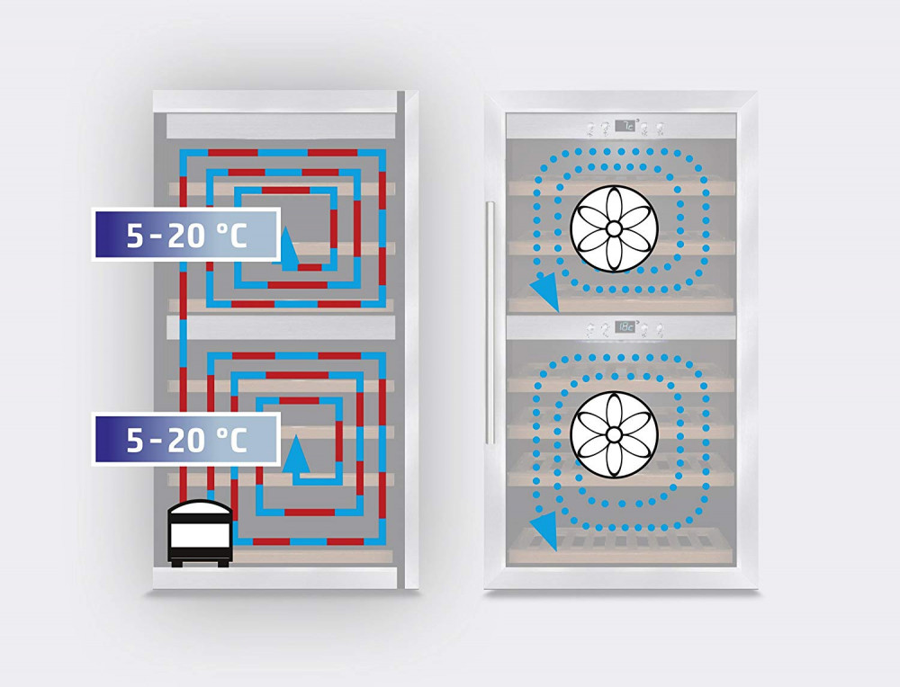 Винный шкаф Caso WineChef Pro 126