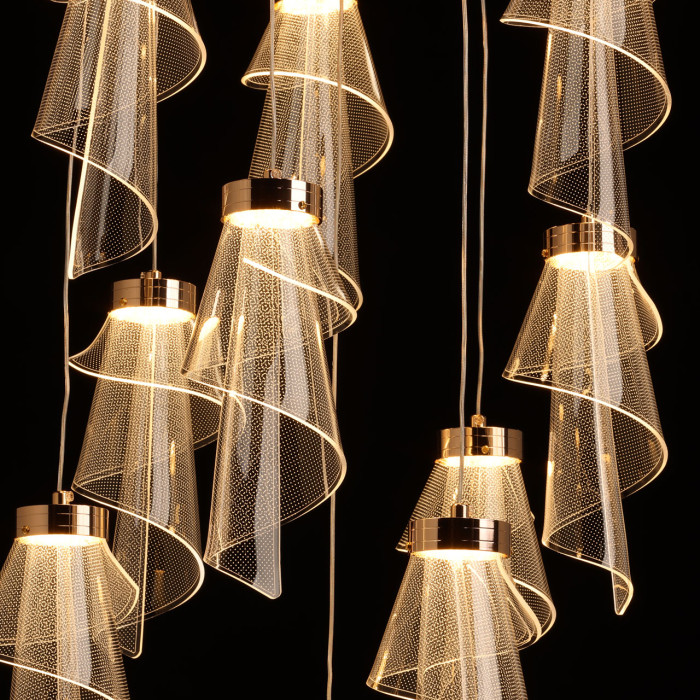 Люстра подвесная De City Conti Hanging Chandelier 488013110