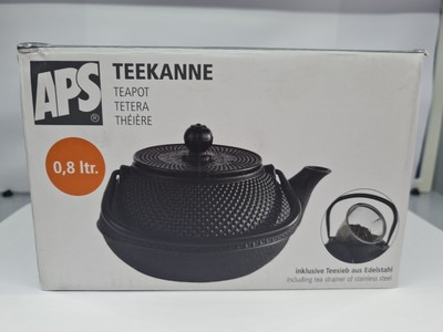 Чайник заварочный APS Asia black teapot 10995
