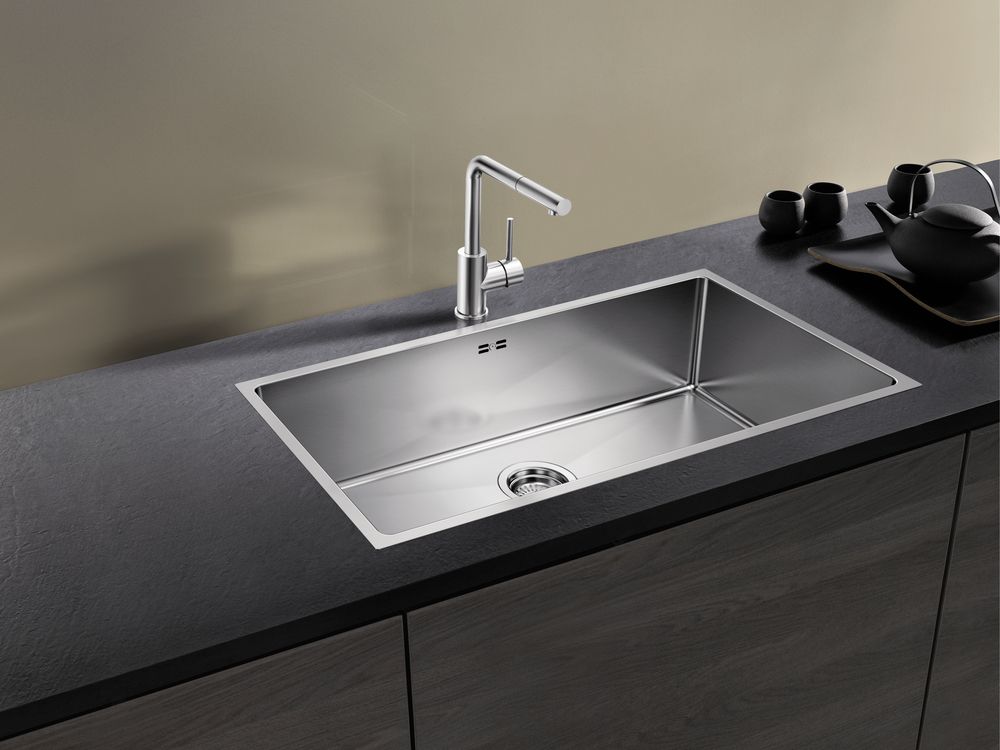 Кухонный смеситель Blanco Mila-S Galvanic Chrome 524214