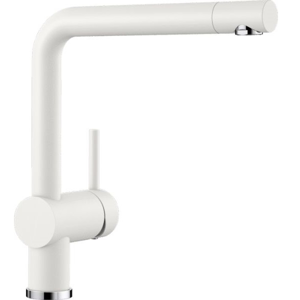 Кухонный смеситель Blanco Linus Silgrfnit-Look White 516702