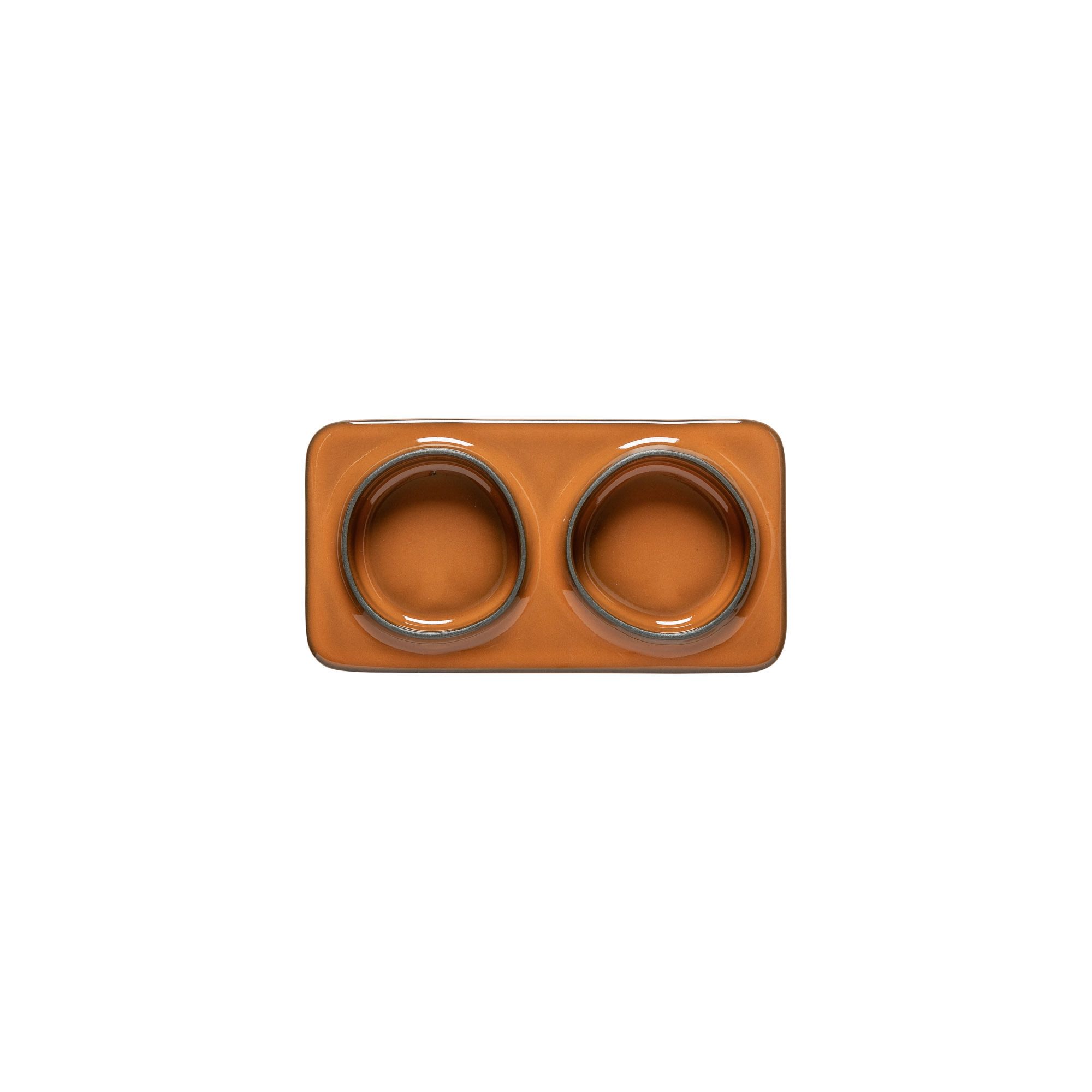 Менажница Costa Nova Âmbar 2-Section Rectangular Tray 1ABD191E-CAR