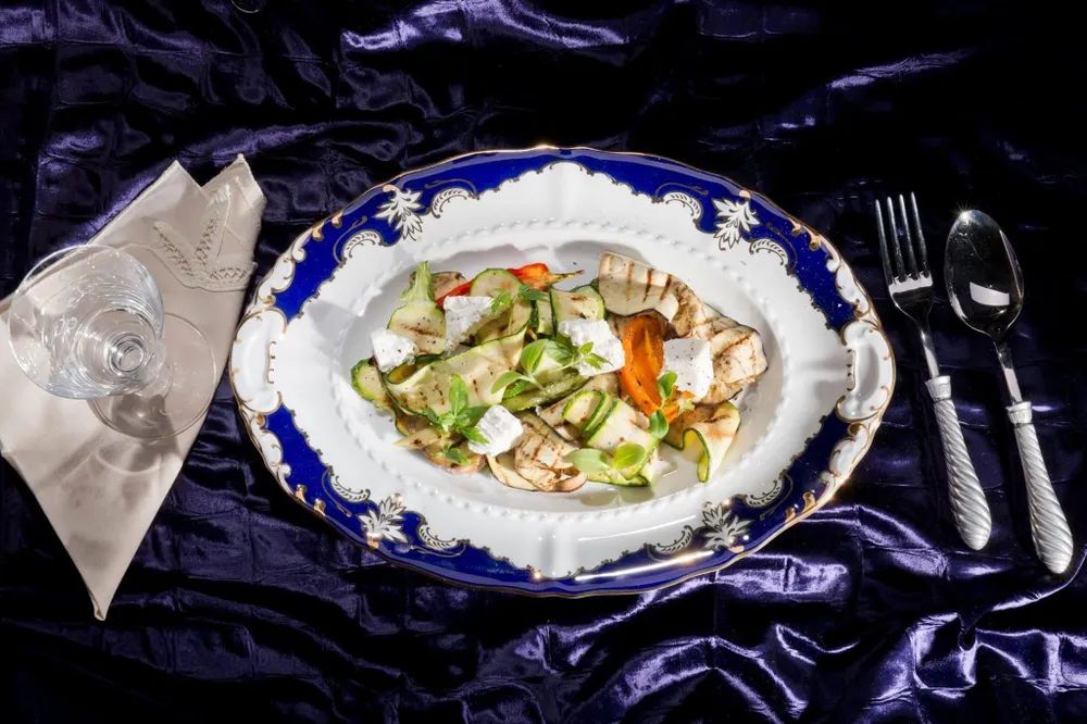 Блюдо овальное Leander Sonata Kobaltový Ornament 07116125-1357