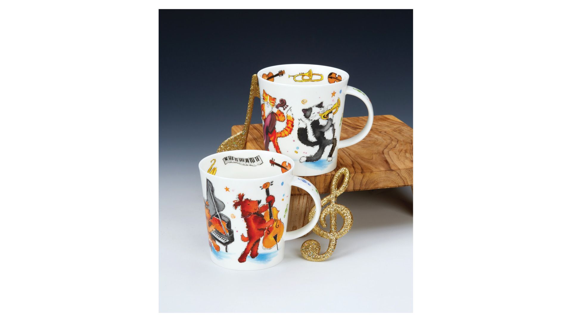 Кружка Dunoon Lomond Musical Cats Mug 78587262